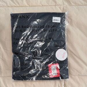 SPANX Black High-Waist BIKE shorts - Packaged